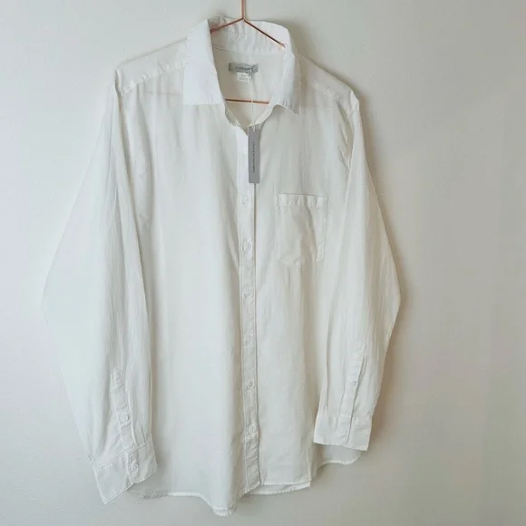 New Outerknown button down shirt oversized boho - Picture 12 of 13